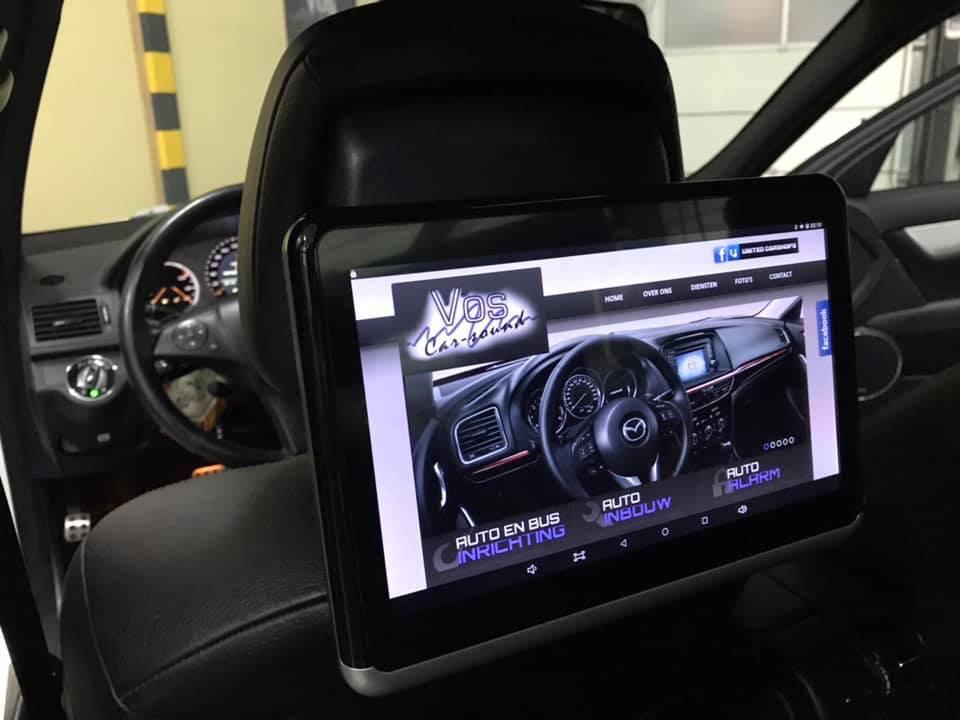 Mercedes Benz - Multimedia schermen + WiFi router